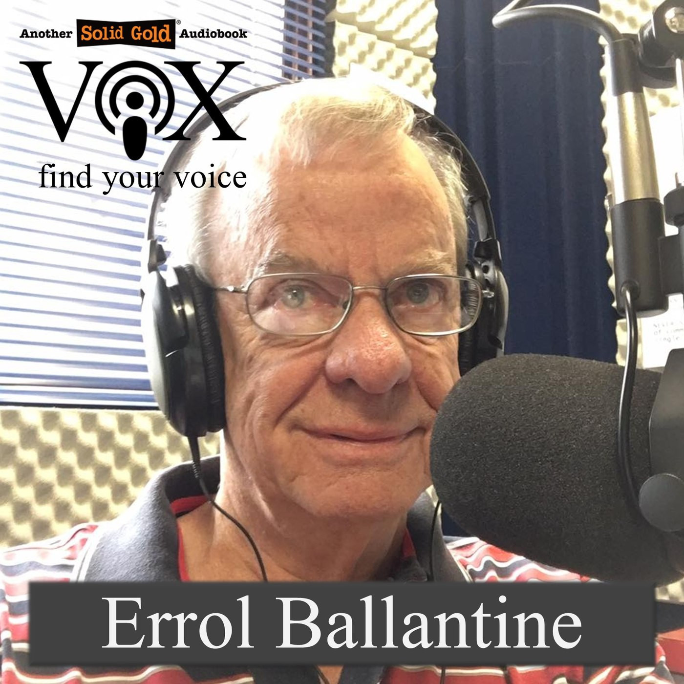 Audiobook Narrators from Vox - find your voice #BeHeard
