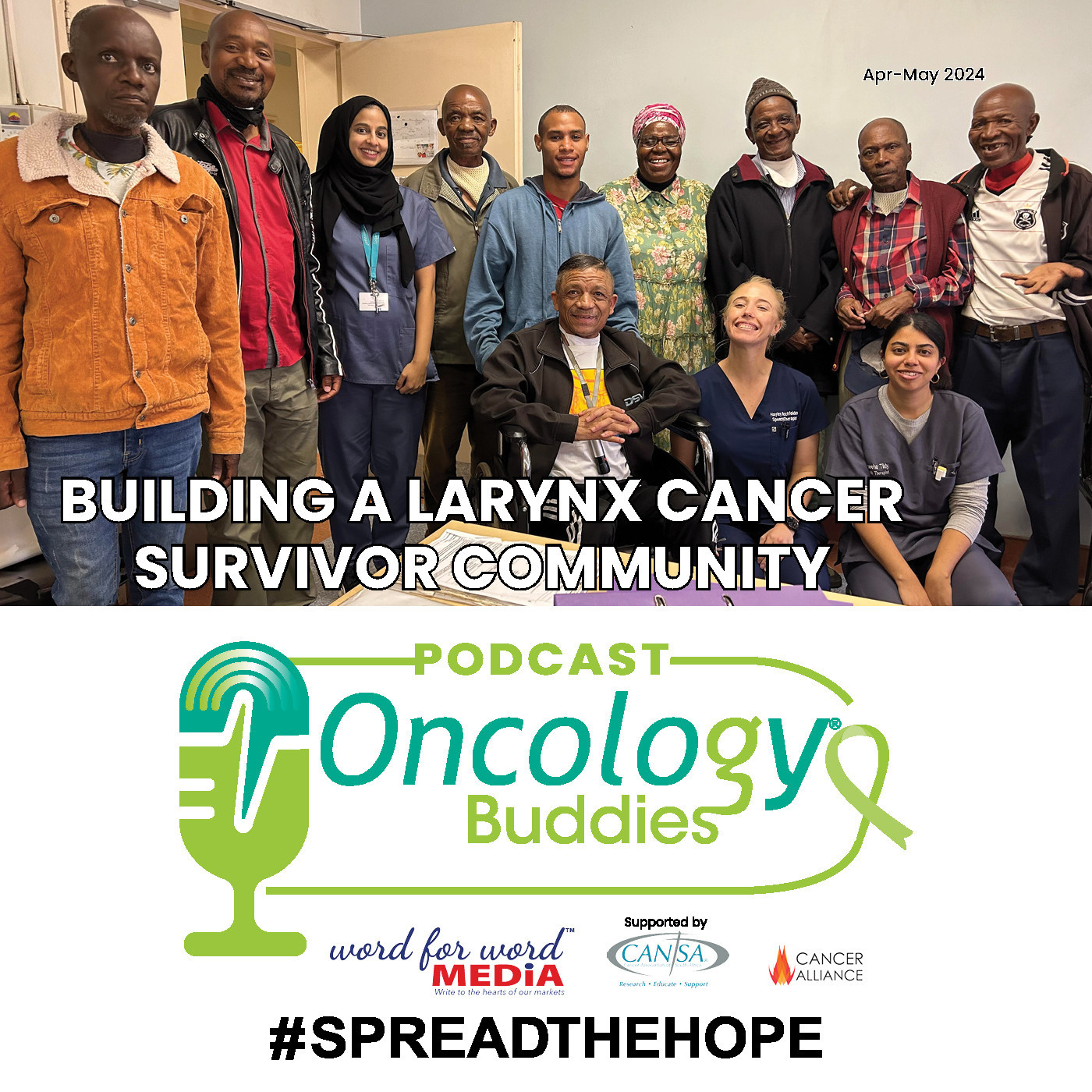 Building a larynx cancer survivor community