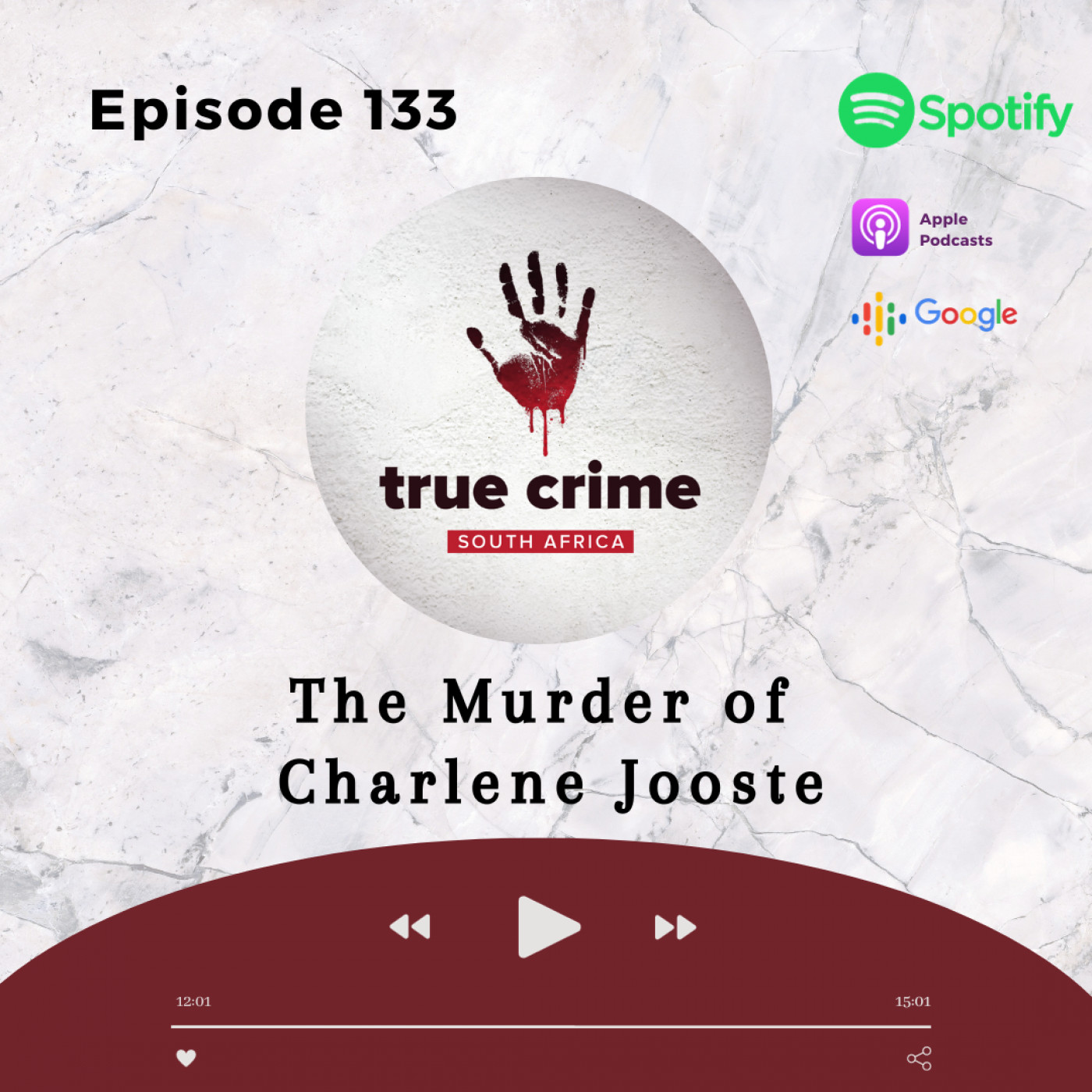 Episode 133 The Murder of Charlene Jooste