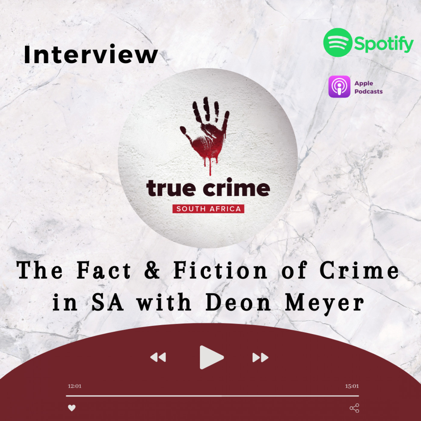 Interview - The Fact & Fiction of Crime in SA with Deon Meyer