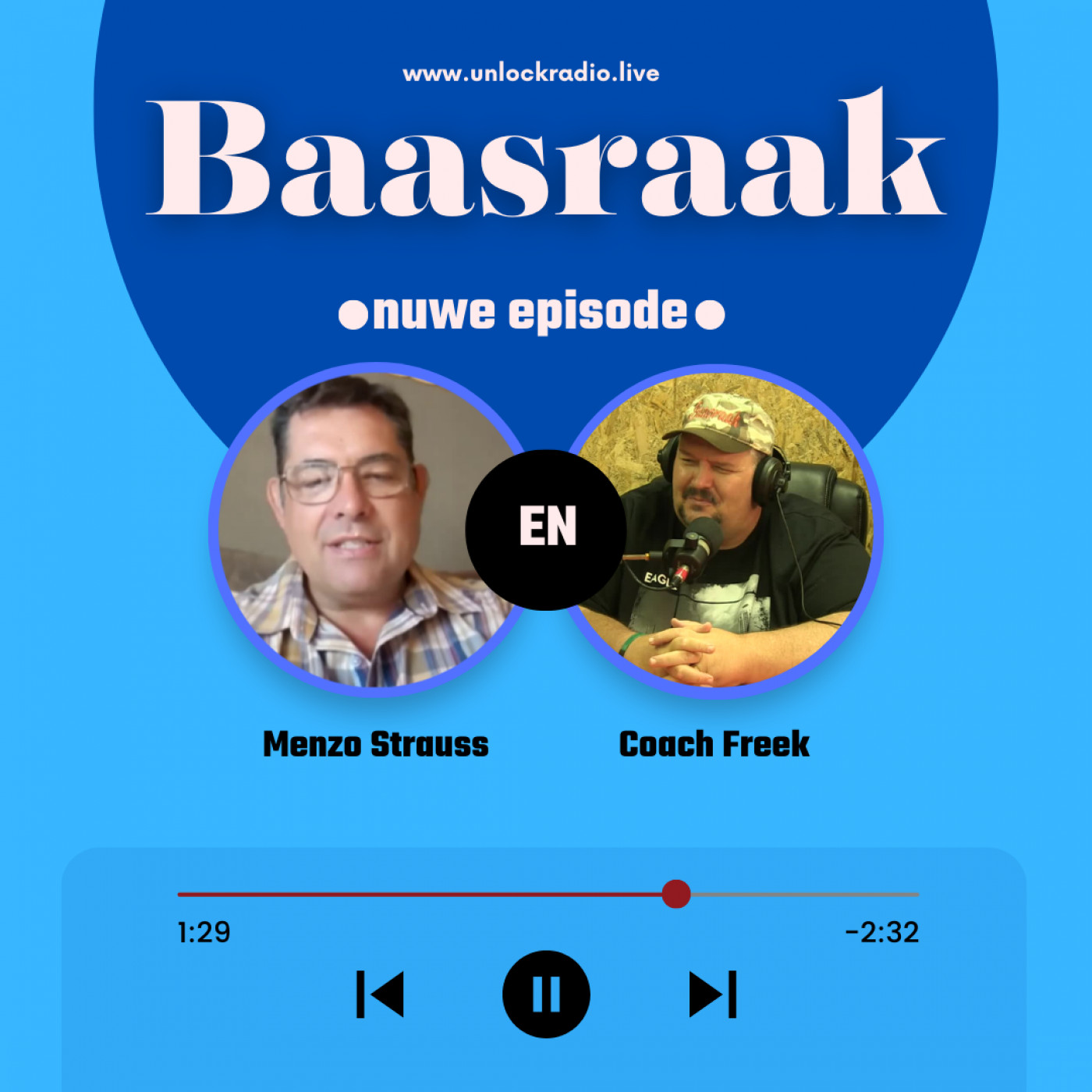 Baasraak saam Coach Freek