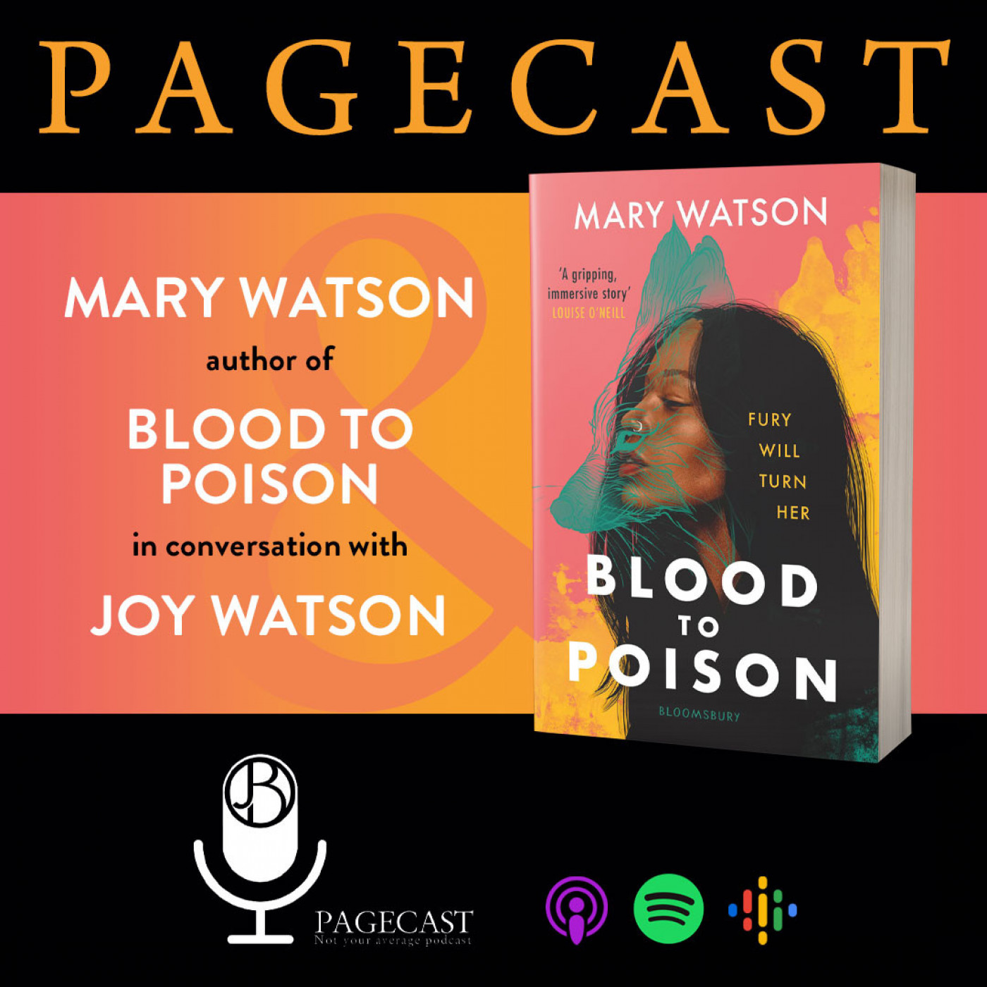 Joy and Mary Watson chat about Mary's latest book, 'Blood to Poison'