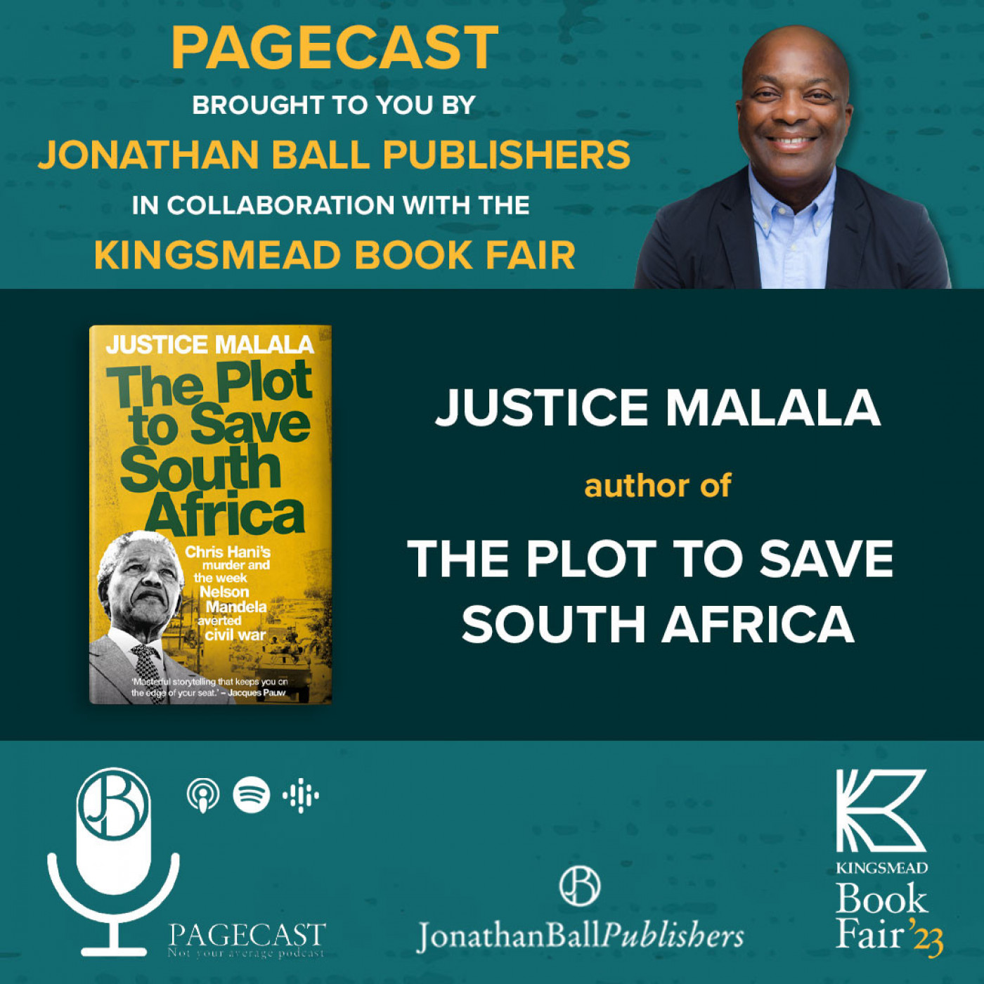 PAGECAST at Kingsmead Book Fair