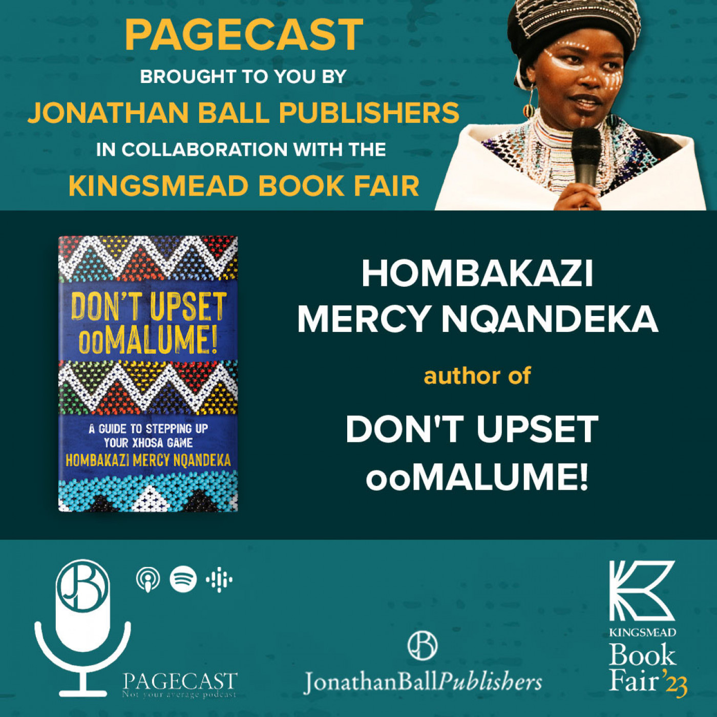 PAGECAST at Kingsmead Book Fair