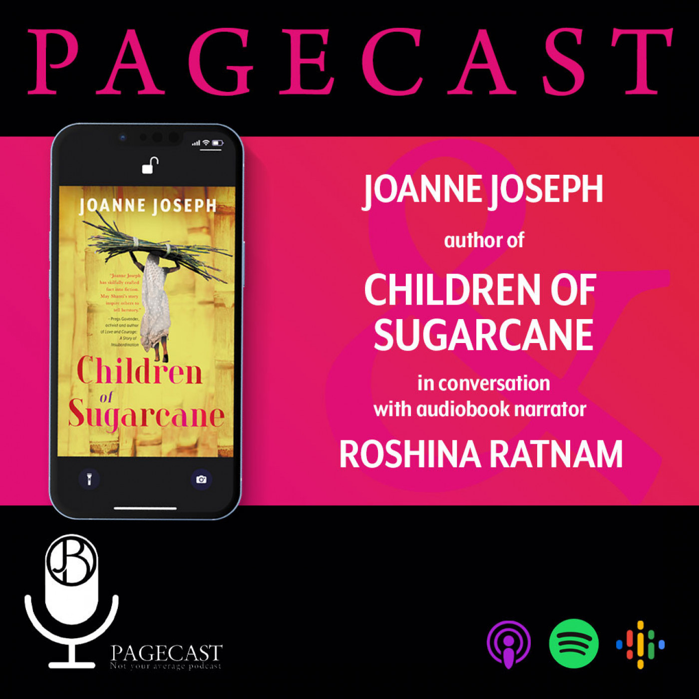 The making of Children of Sugarcane by Joanne Joseph - Audiobook