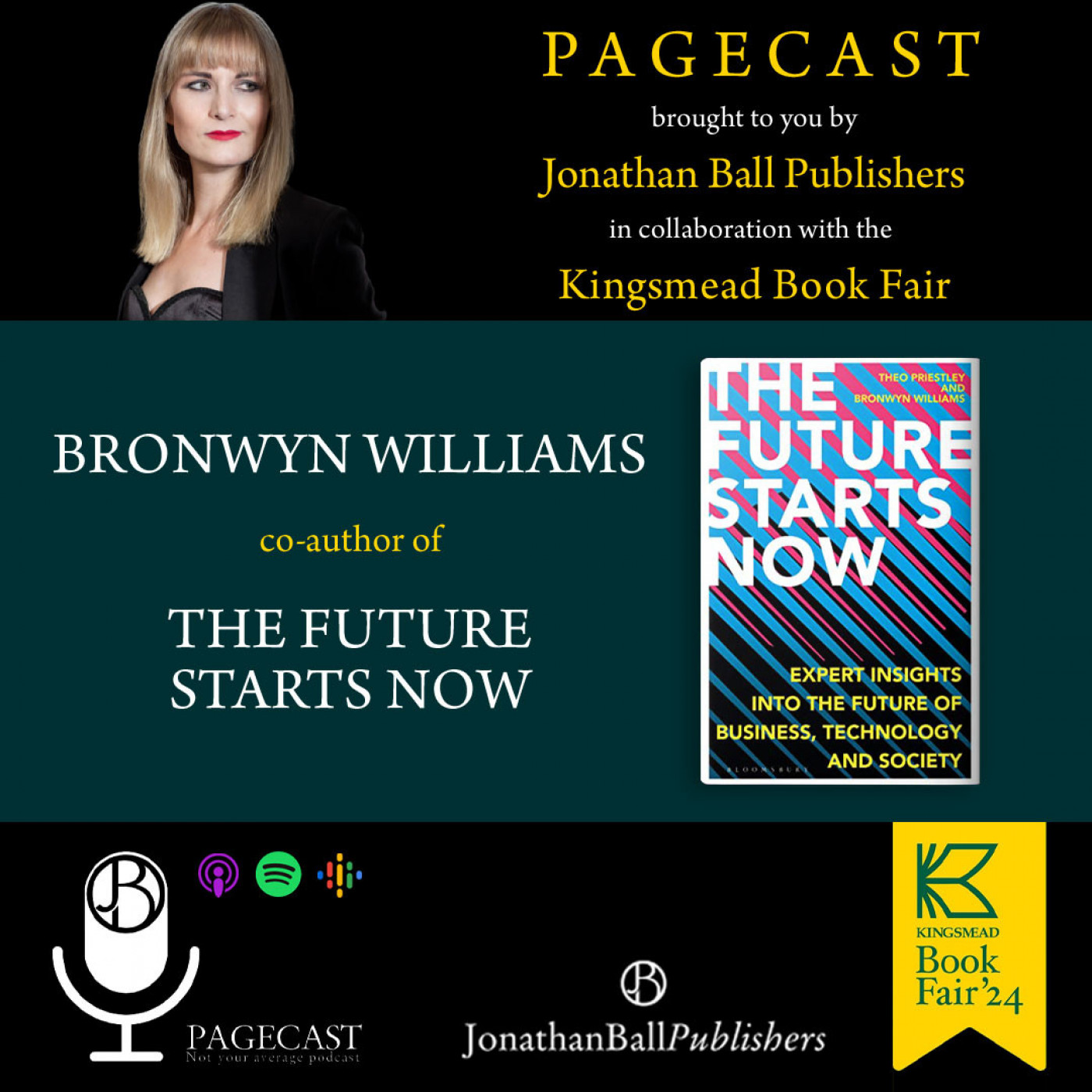 Pagecast at Kingsmead Book Fair 2024: Bronwyn Williams