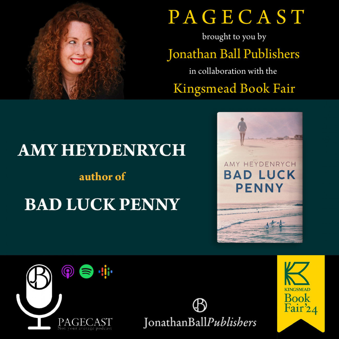 Pagecast at Kingsmead Book Fair 2024: Amy Heydenrych