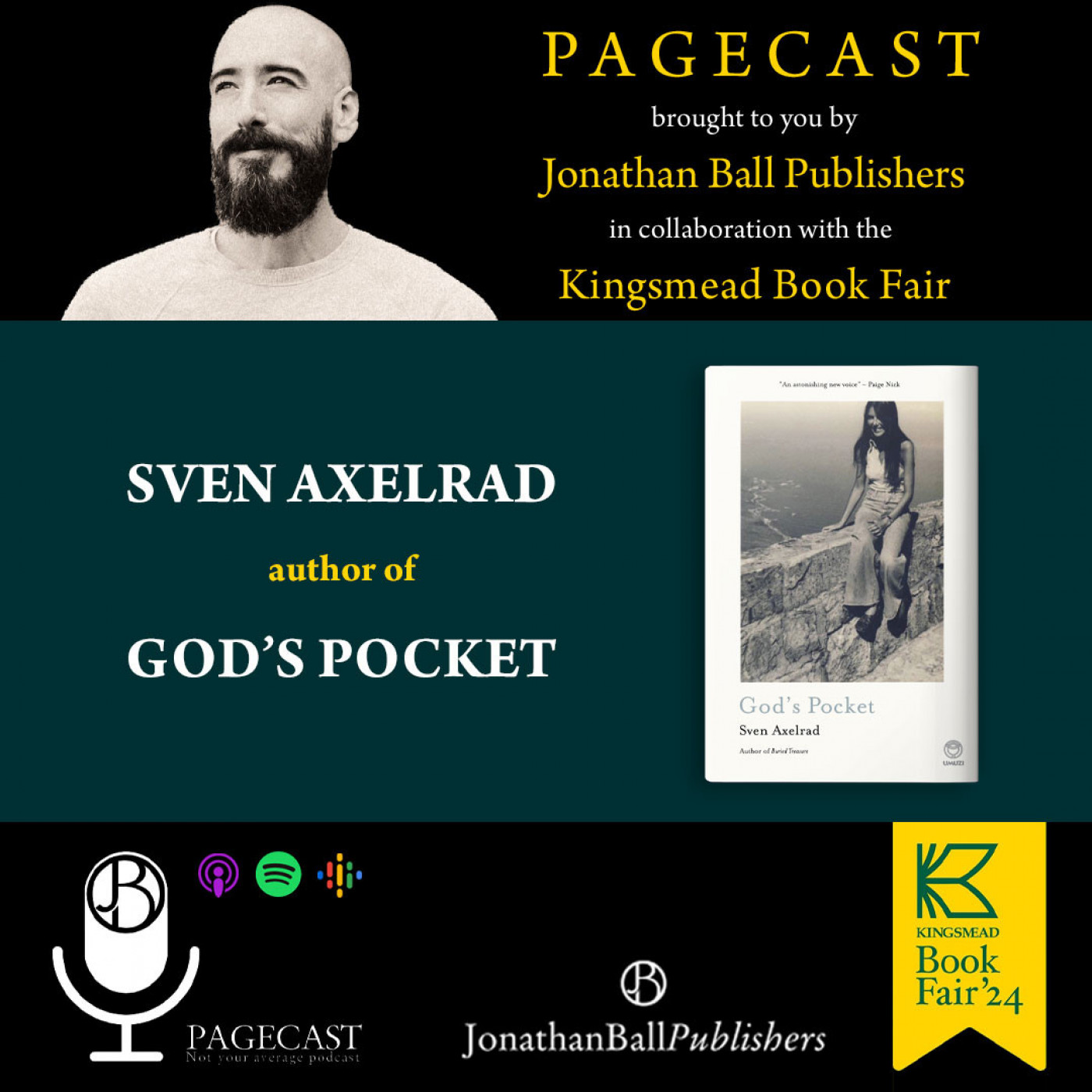 Pagecast at Kingsmead Book Fair 2024: Sven Axelrad