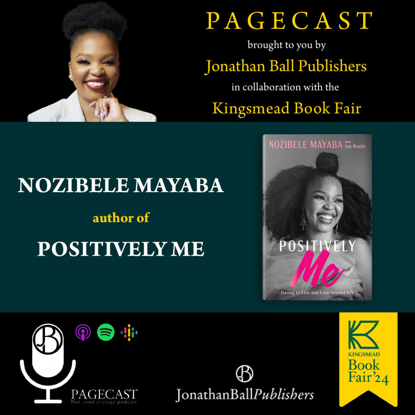 Pagecast at Kingsmead Book Fair 2024: Nozibele Mayaba