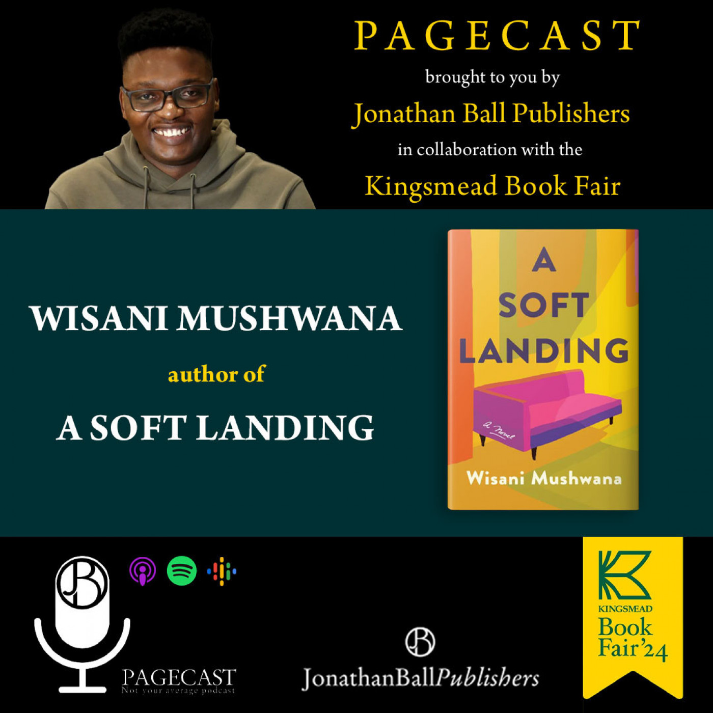 Pagecast at Kingsmead Book Fair 2024: Wisani Mushwana