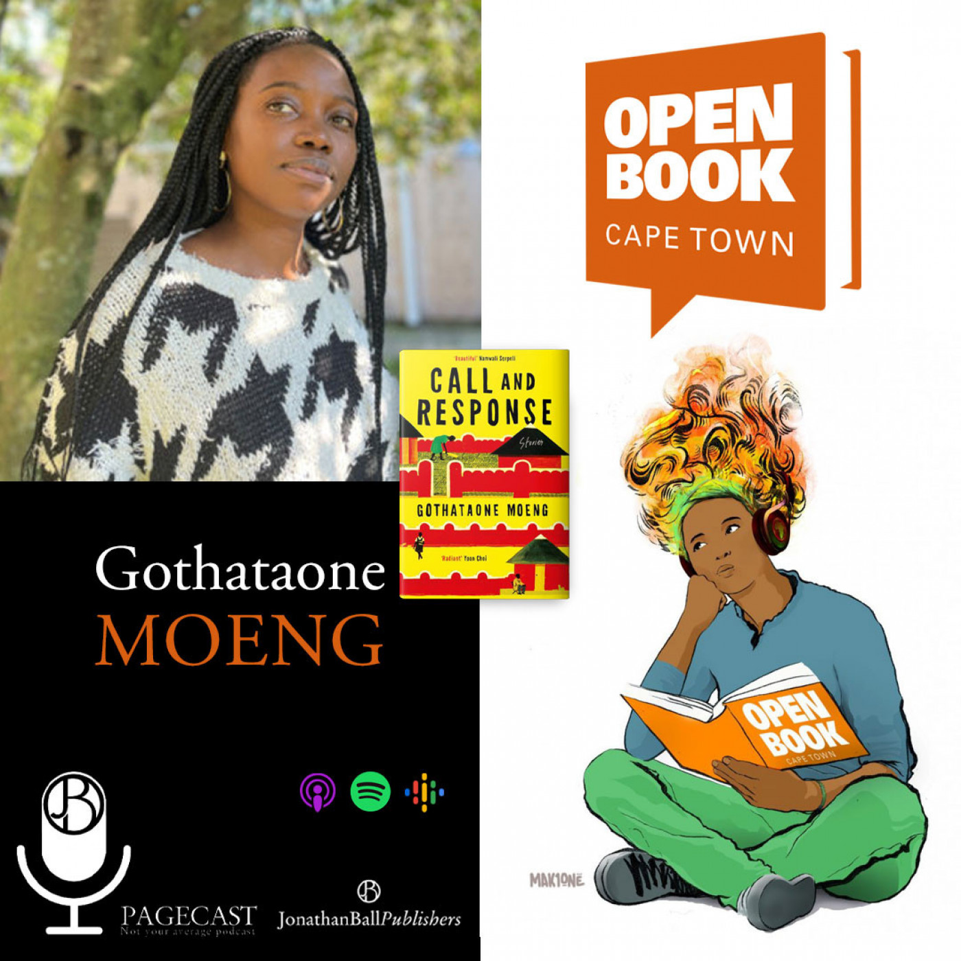 Pagecast at Open Book Cape Town: Gothataone Moeng