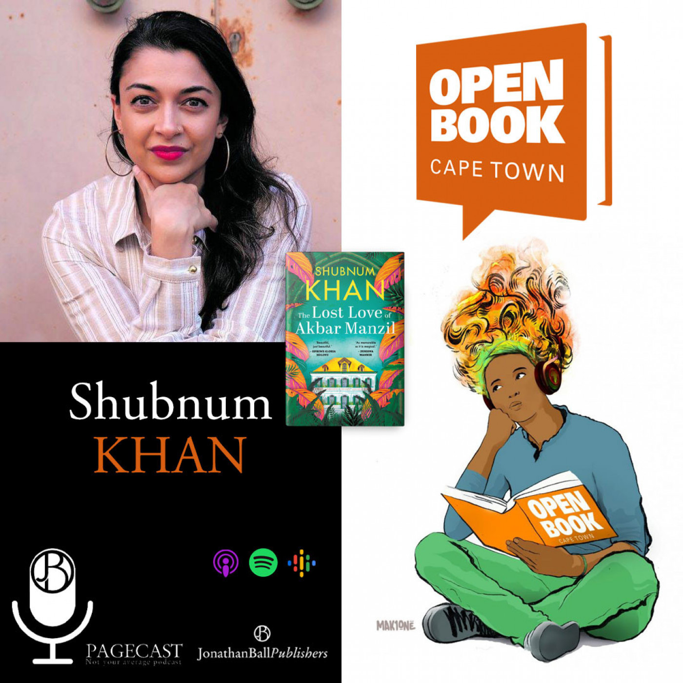 Pagecast at Open Book Cape Town: Shubnum Khan