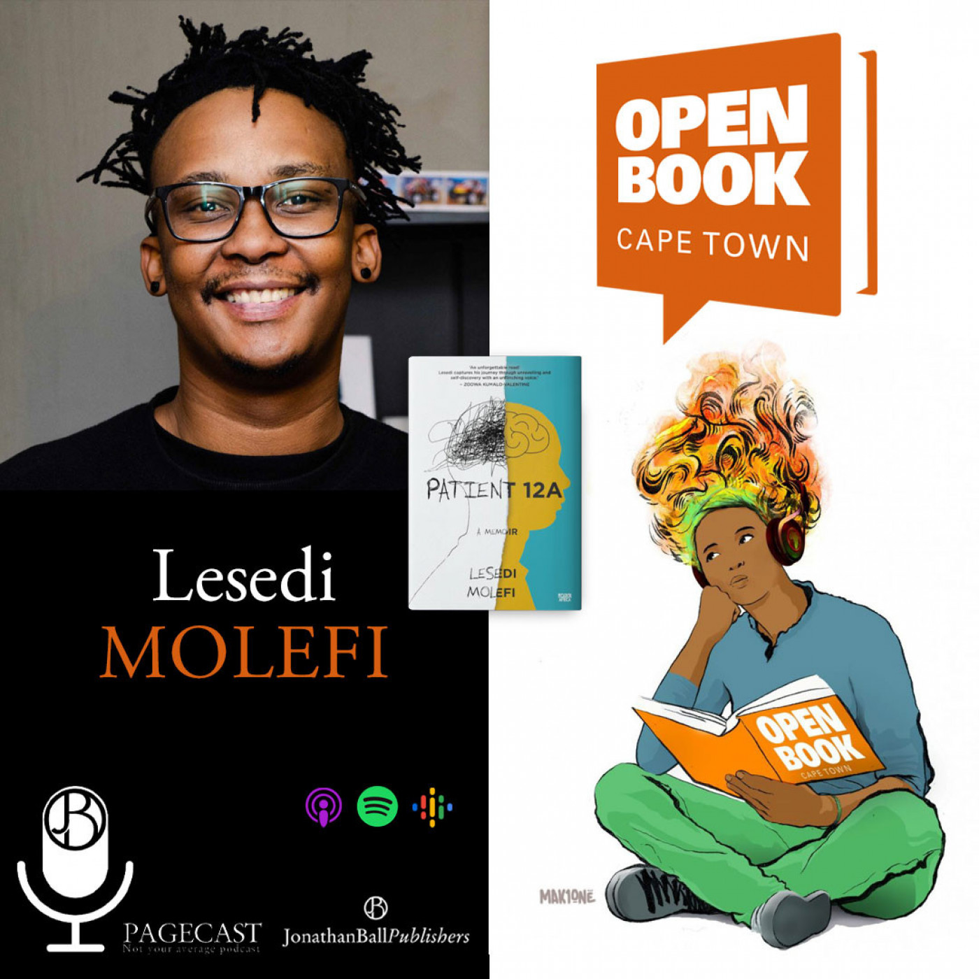 Pagecast at Open Book Cape Town: Lesedi Molefi