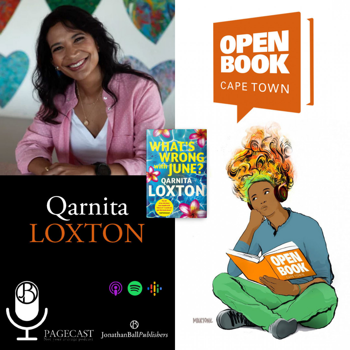 Pagecast at Open Book Cape Town: Qarnita Loxton