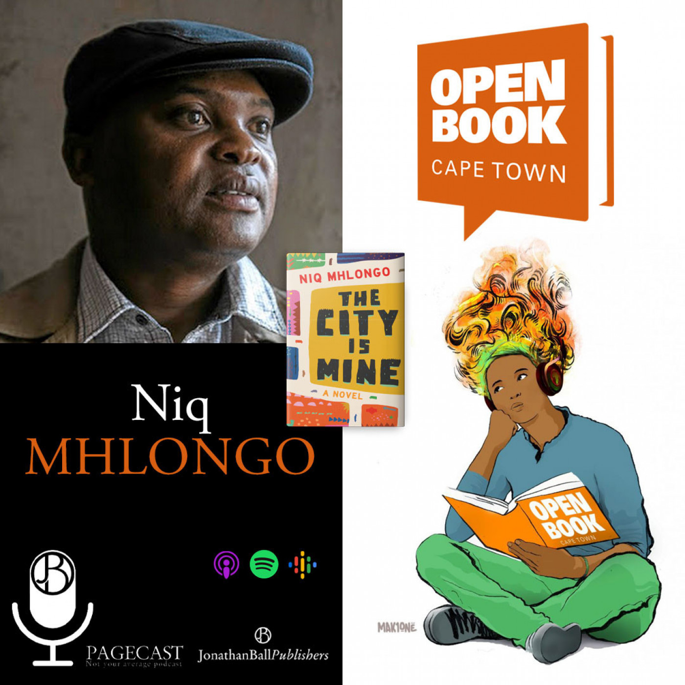 Pagecast at Open Book Cape Town: Niq Mhlongo