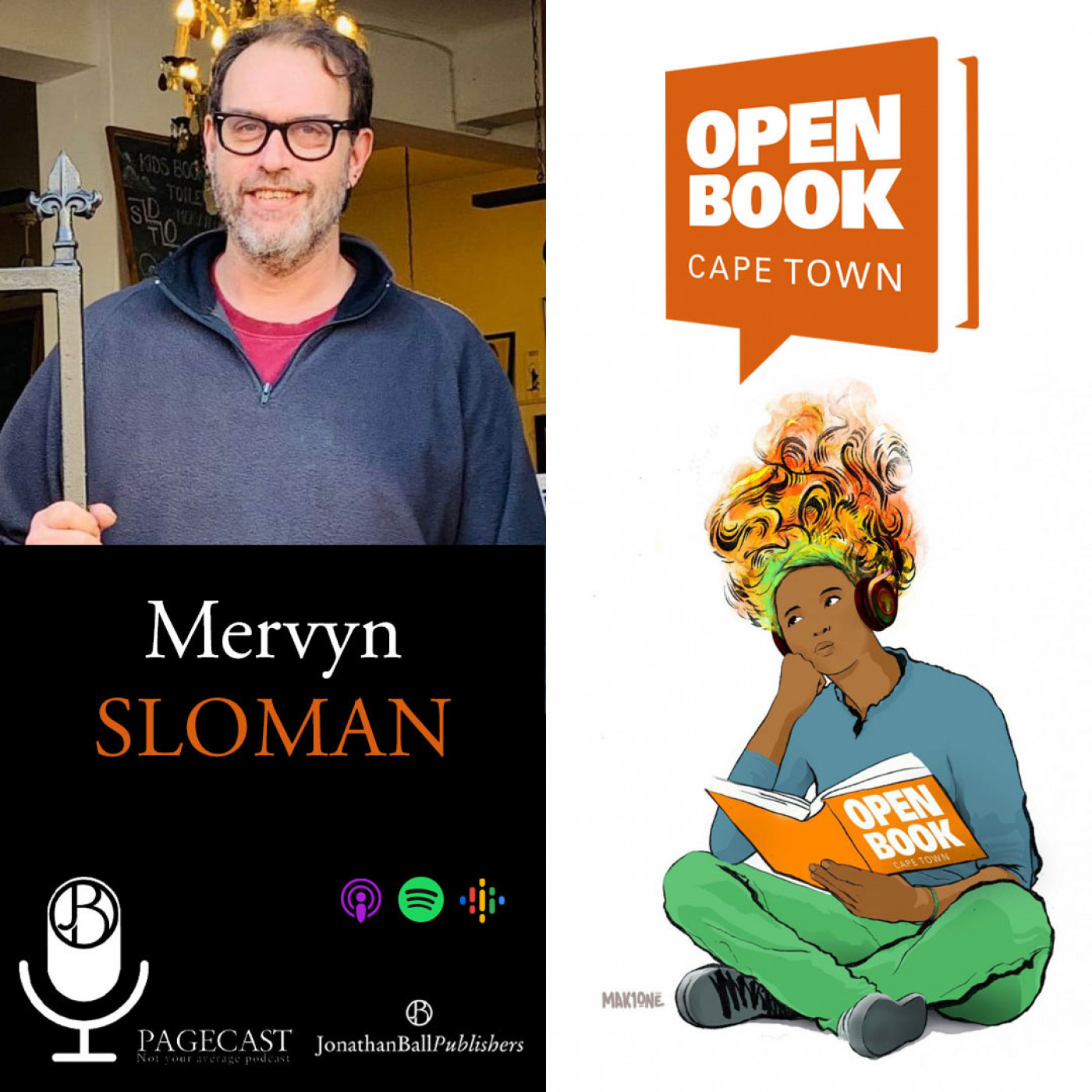 Pagecast at Open Book Cape Town: Mervyn Sloman