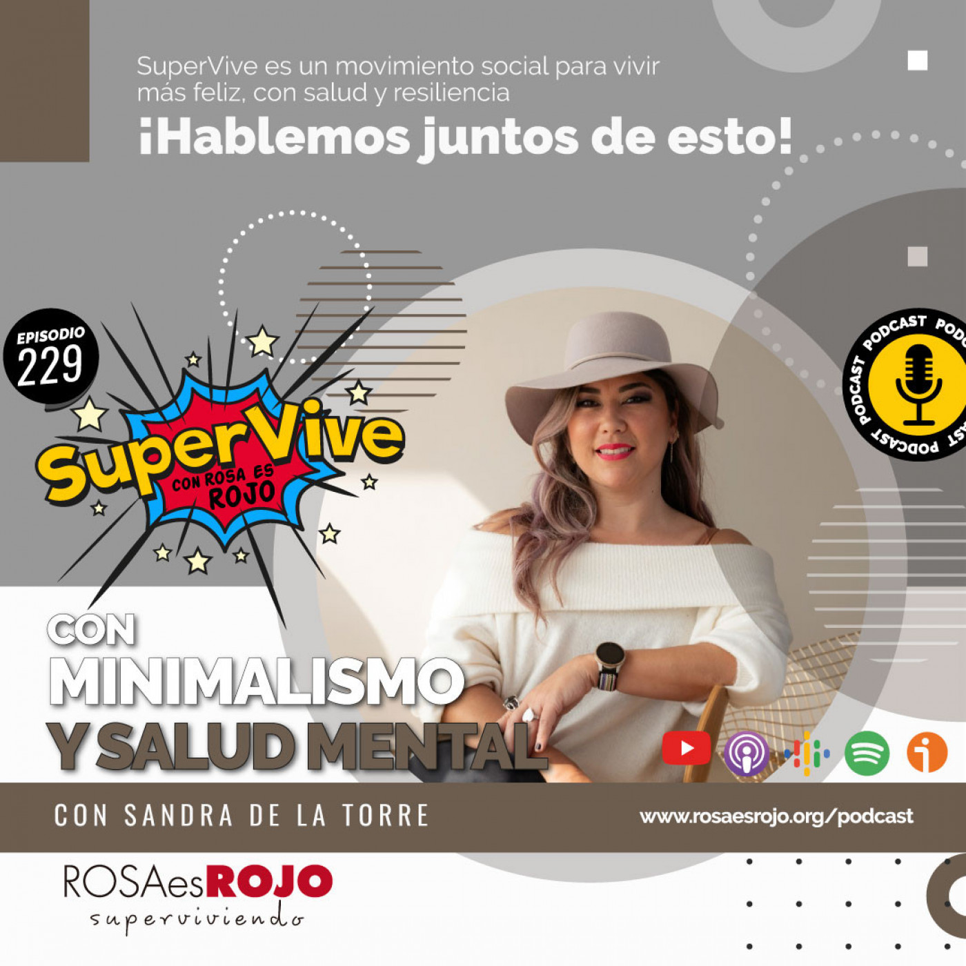 SuperVive con Minimalismo y Salud Mental - Sandra de la Torre