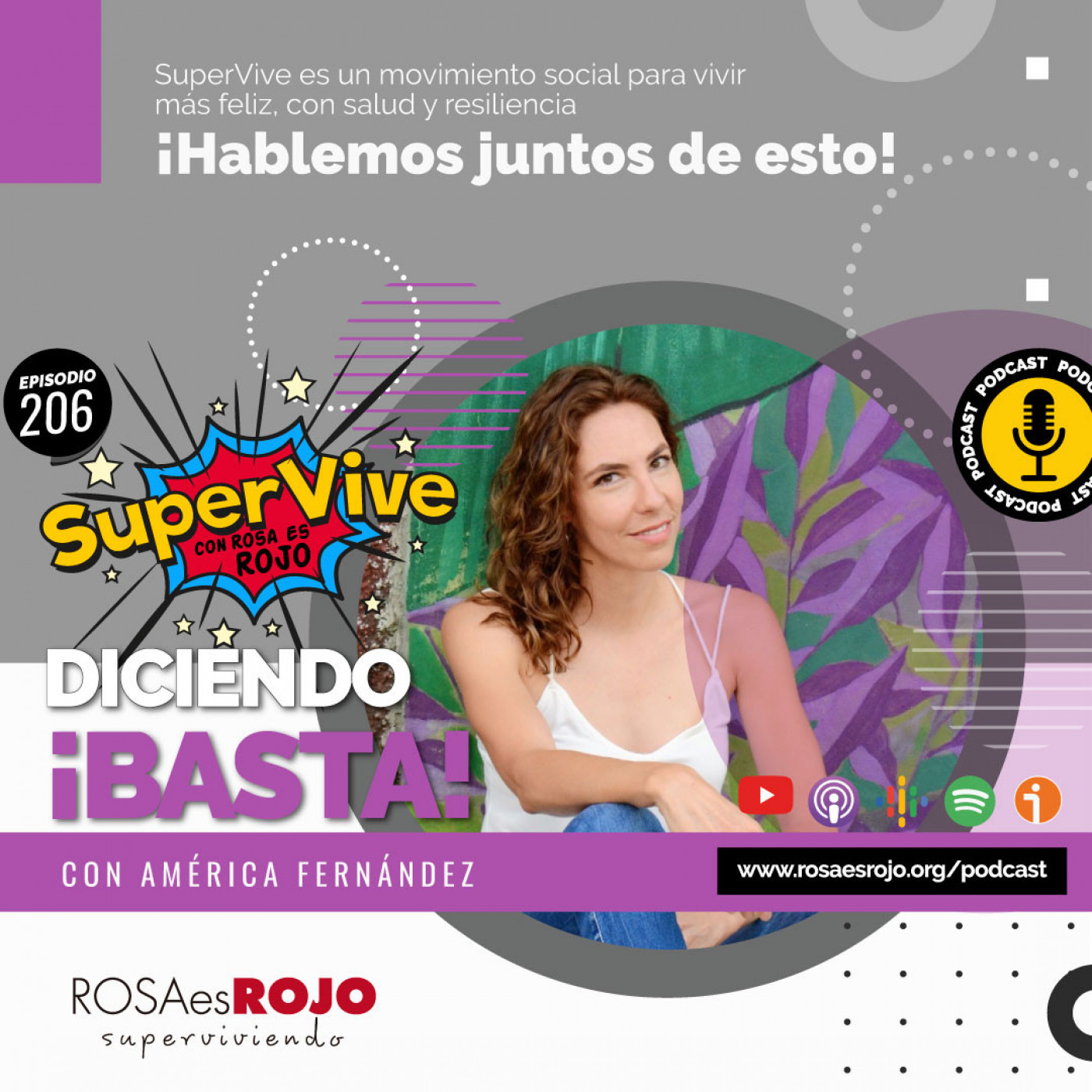 SuperVive diciendo ¡”BASTA”! - América Fernández