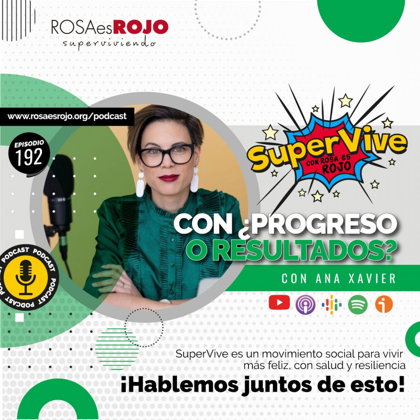SuperVive con ¿Progreso o Resultados? - Ana Xavier