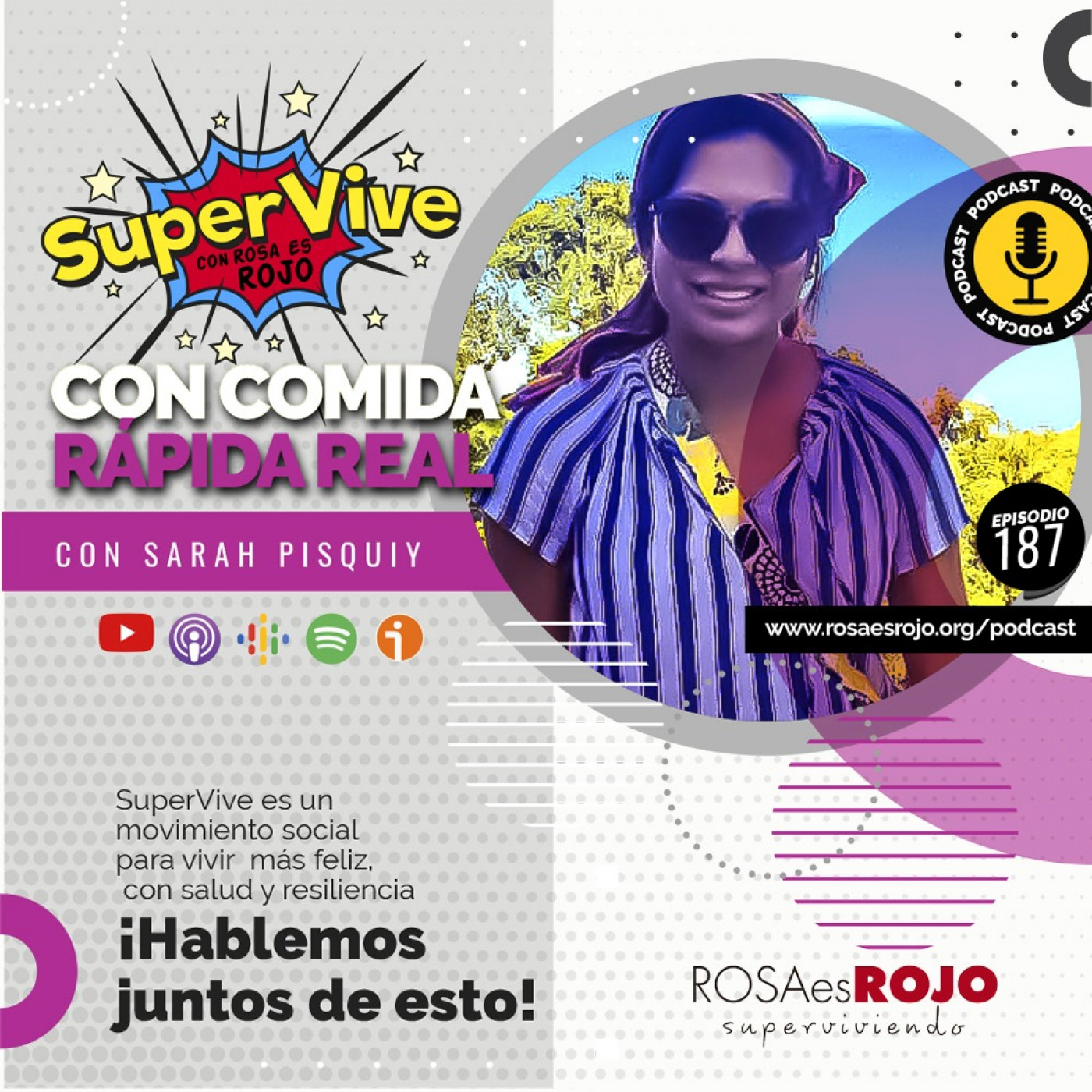 SuperVive con comida rápida y real - Sarah Pisquiy
