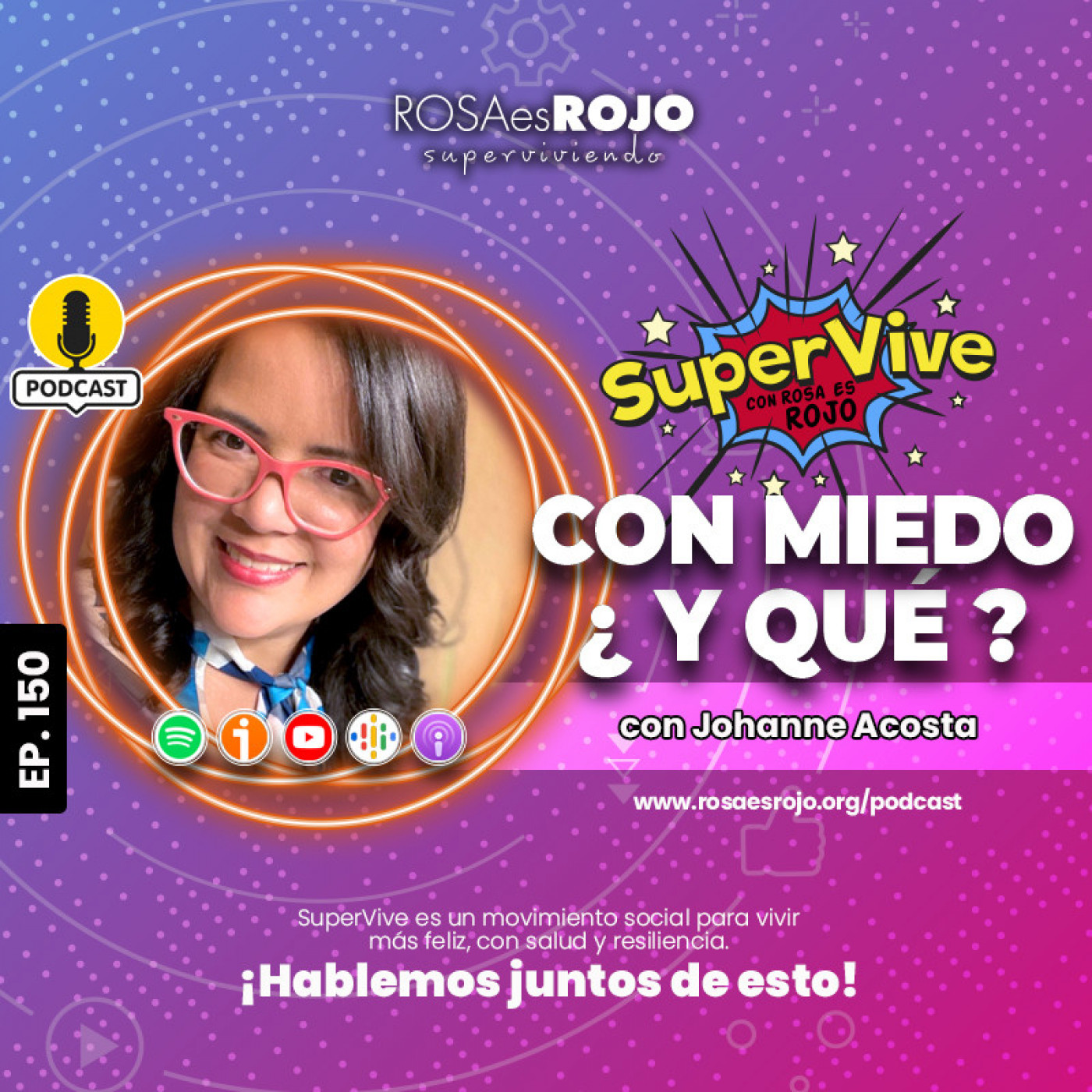 SuperVive con miedo ¿Y, qué? - Johanne Acosta, Aideé y Paco