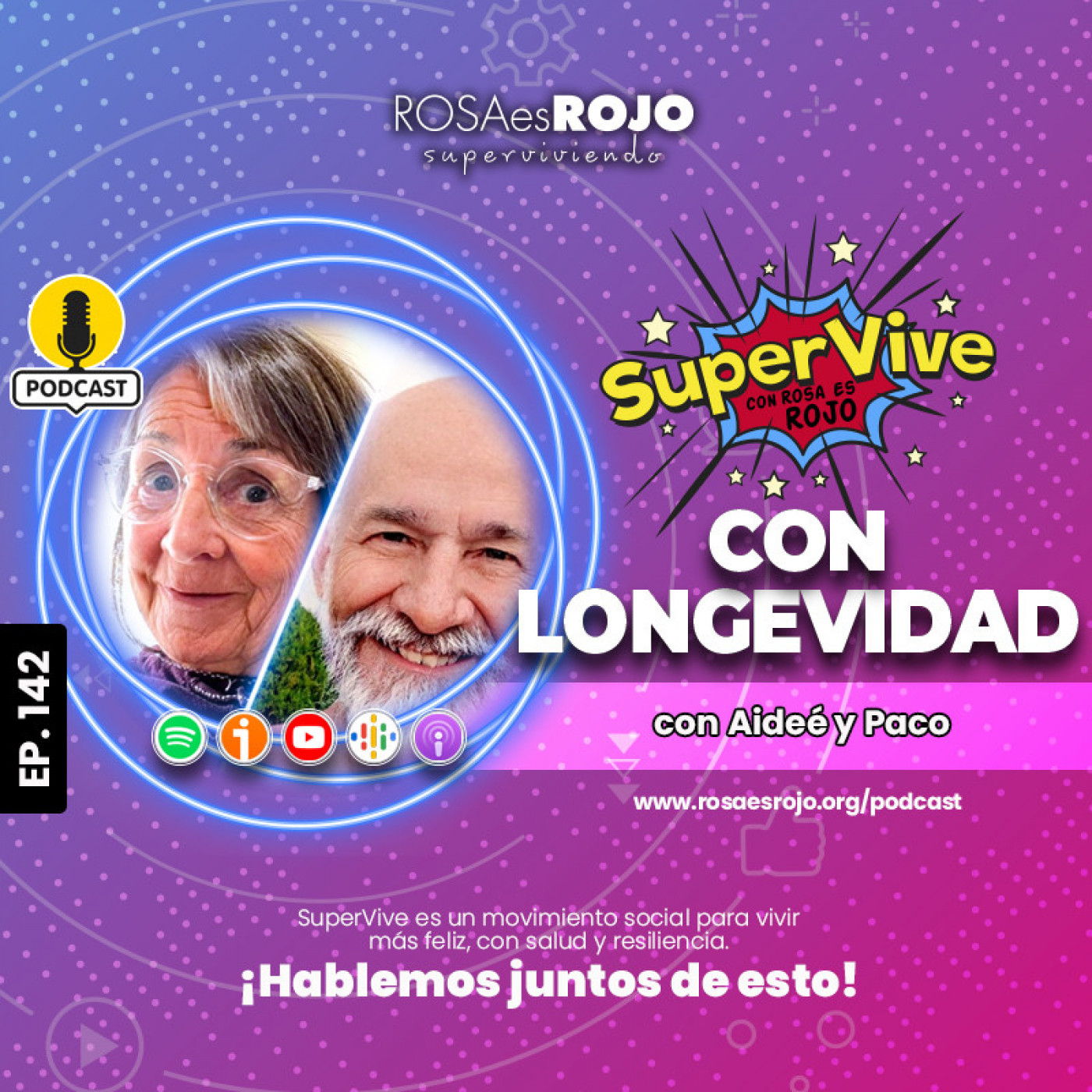 SuperVive con Longevidad - Aideé y Paco