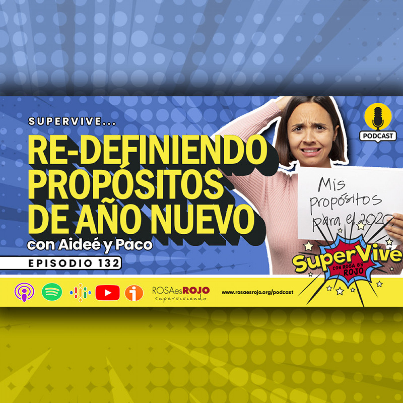 SuperVive re-definiendo propósitos de año nuevo - Aideé y Paco