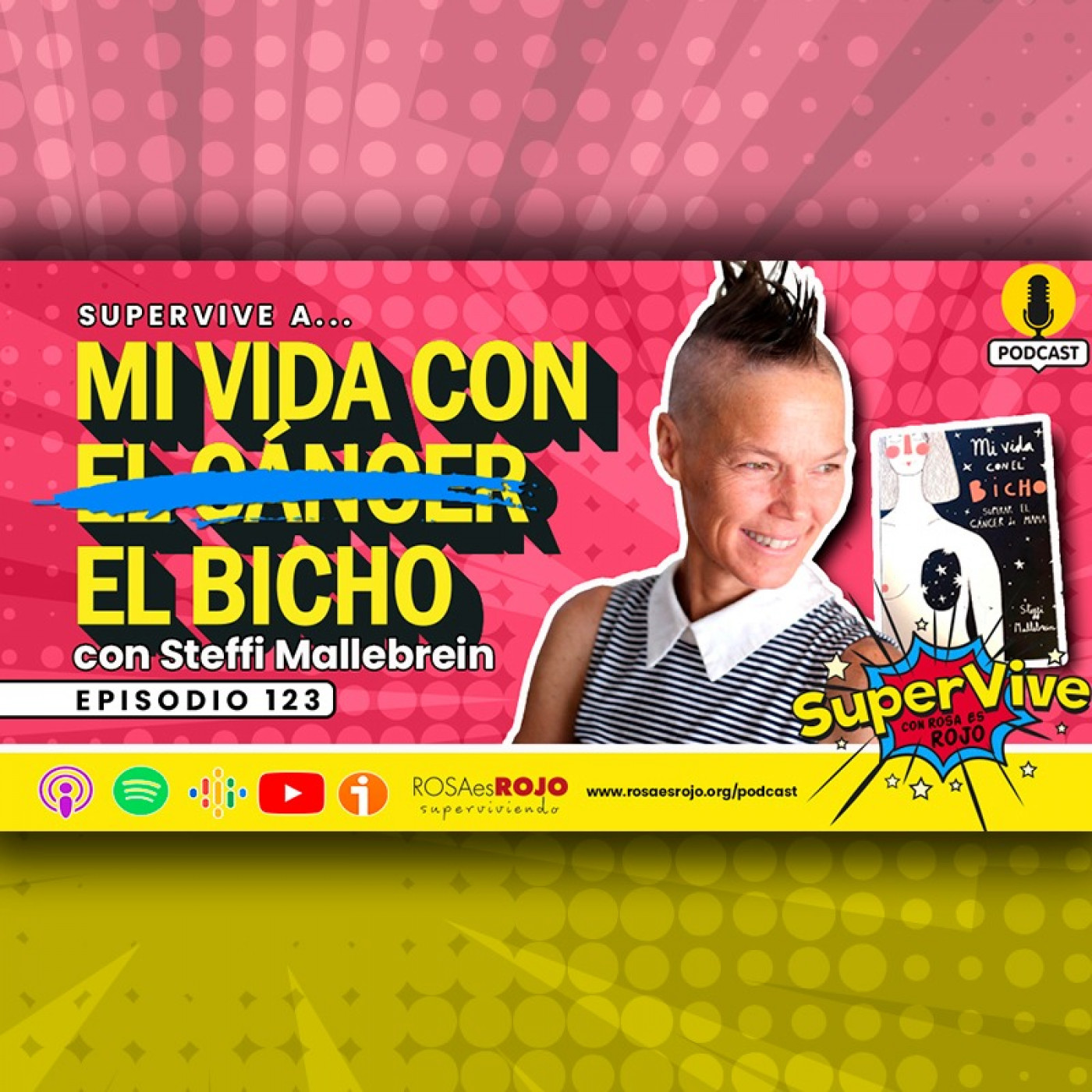 SuperVive a mi vida con el ̶c̶á̶n̶c̶e̶r̶ bicho - Steffi Mallebrein, Aideé y Paco