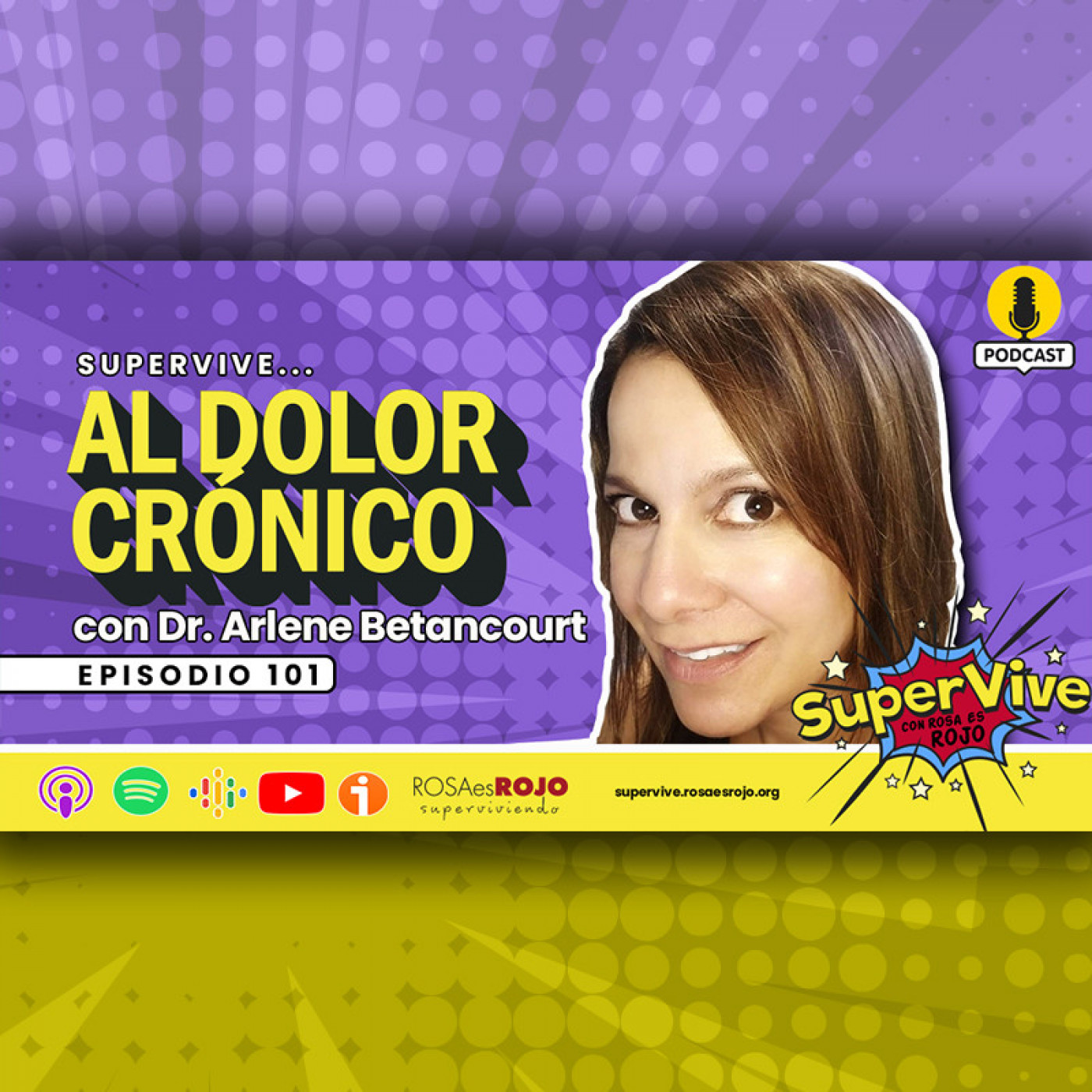 SuperVive al dolor crónico - Dr. Arlene Betancourt, Aideé y Paco