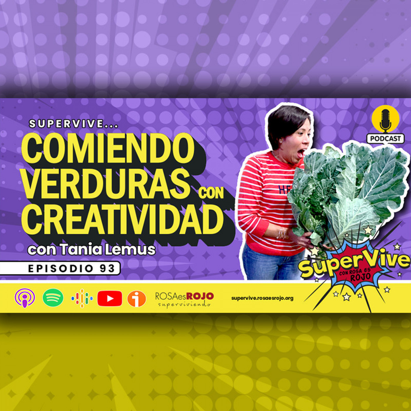 SuperVive comiendo verduras con creatividad - Tania Lemus, Aideé y Paco