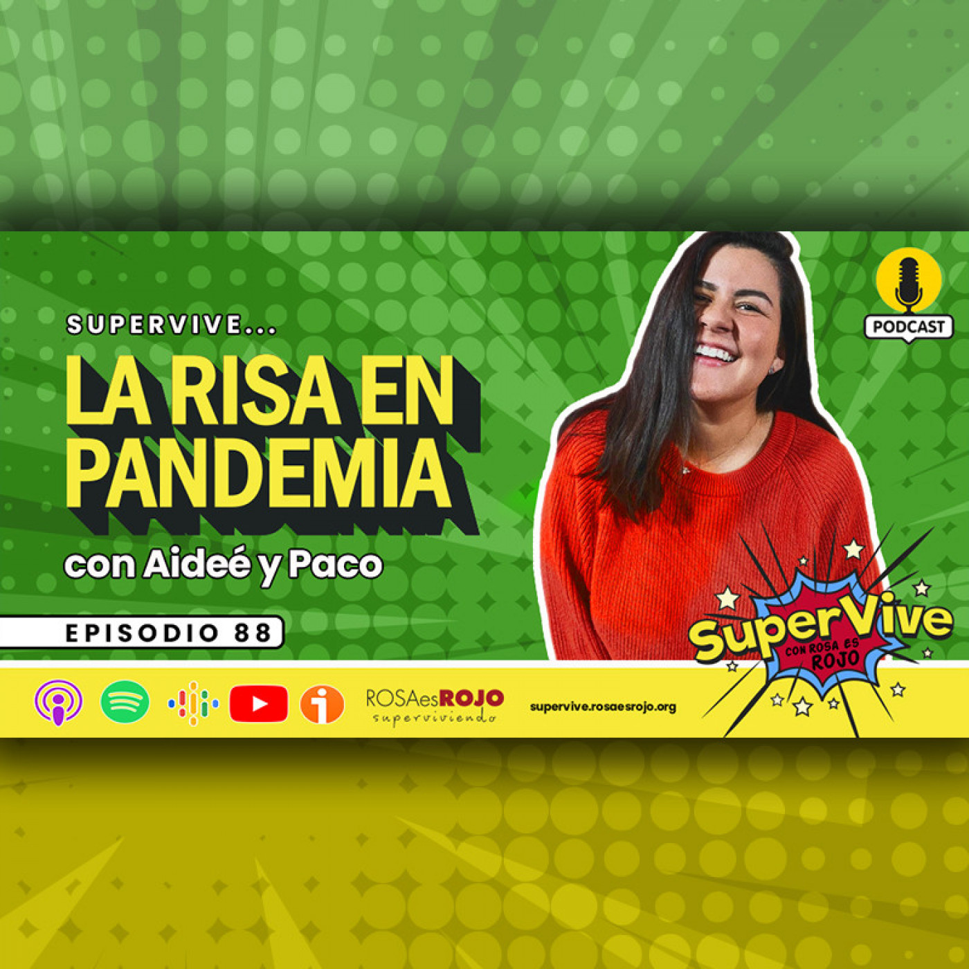 SuperVive con la risa en pandemia - Aideé y Paco