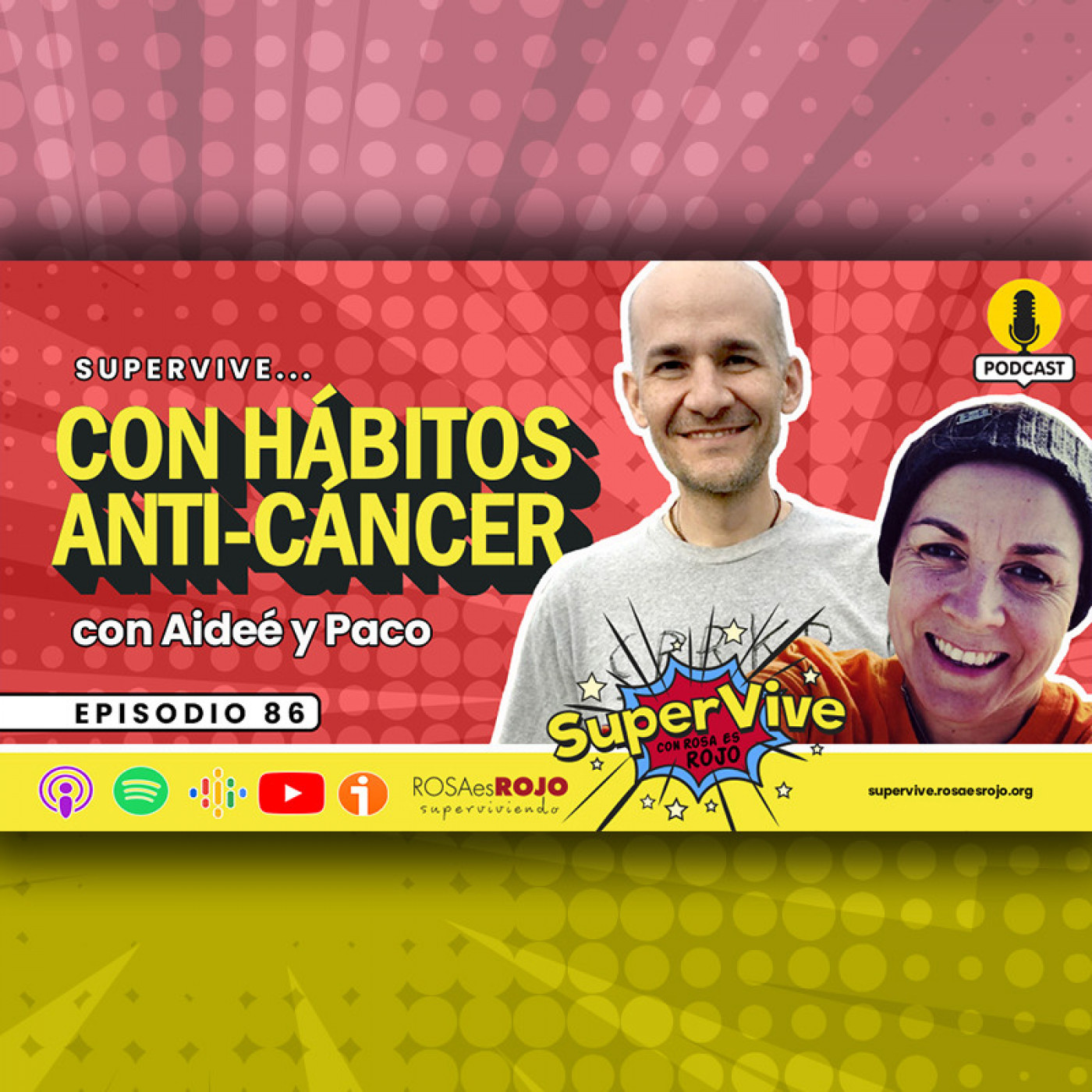 SuperVive con hábitos anti-cáncer - Aideé y Paco