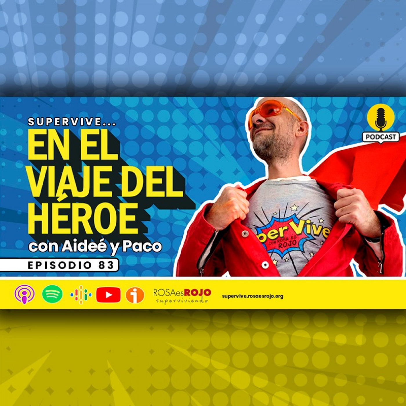 SuperVive en el viaje del héroe - Aideé y Paco