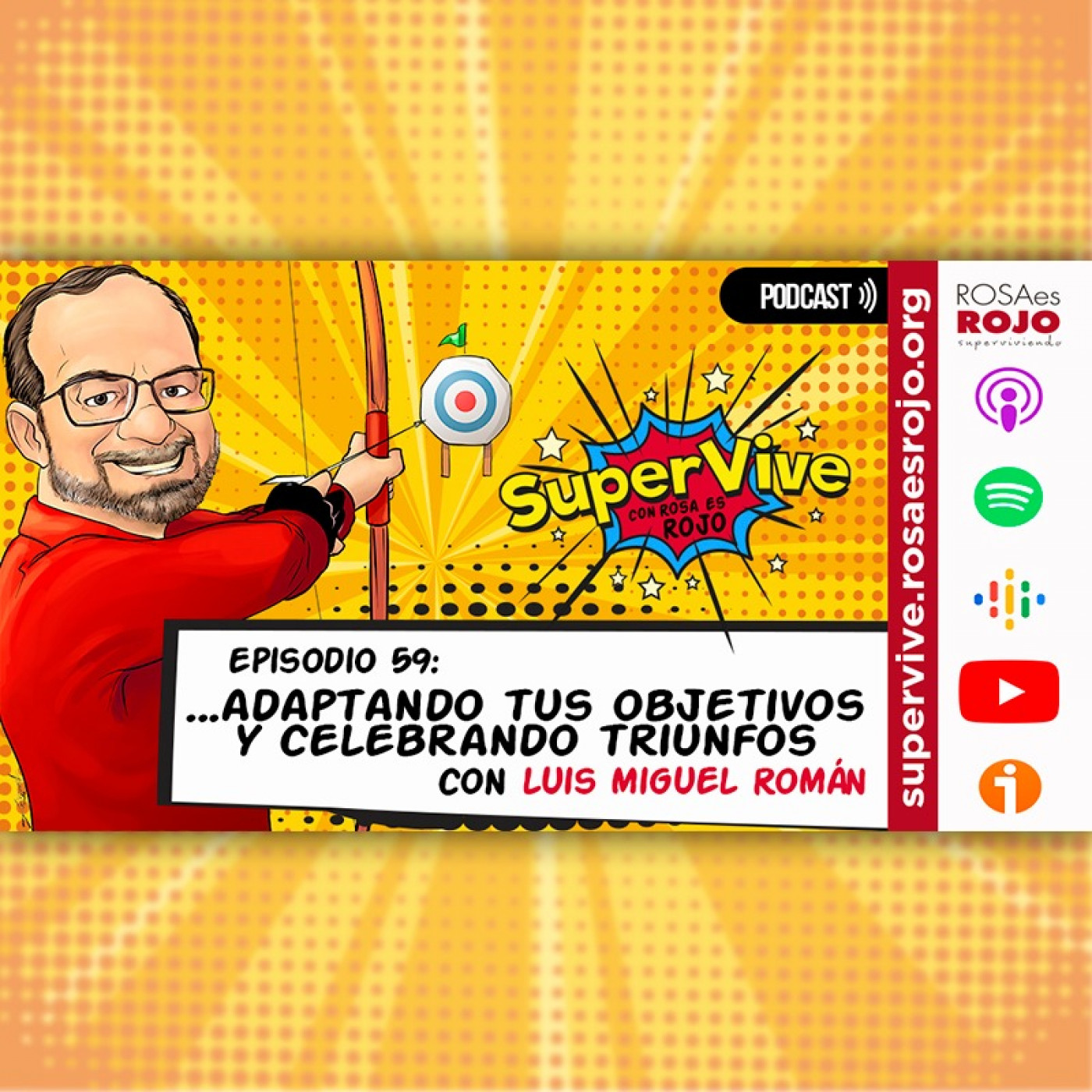 SuperVive adaptando tus objetivos y celebrando triunfos - Luis Miguel Román, Aideé y Paco