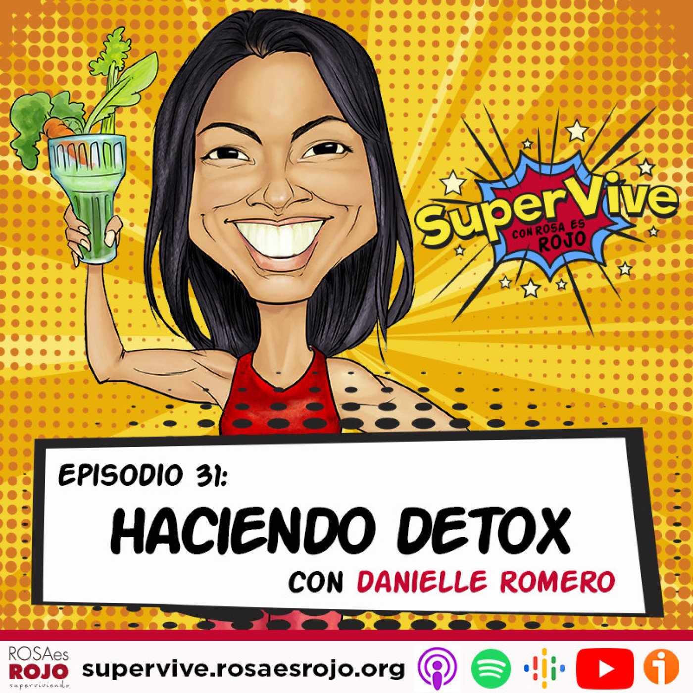 Haciendo un detox - Danielle Romero, Aideé y Paco