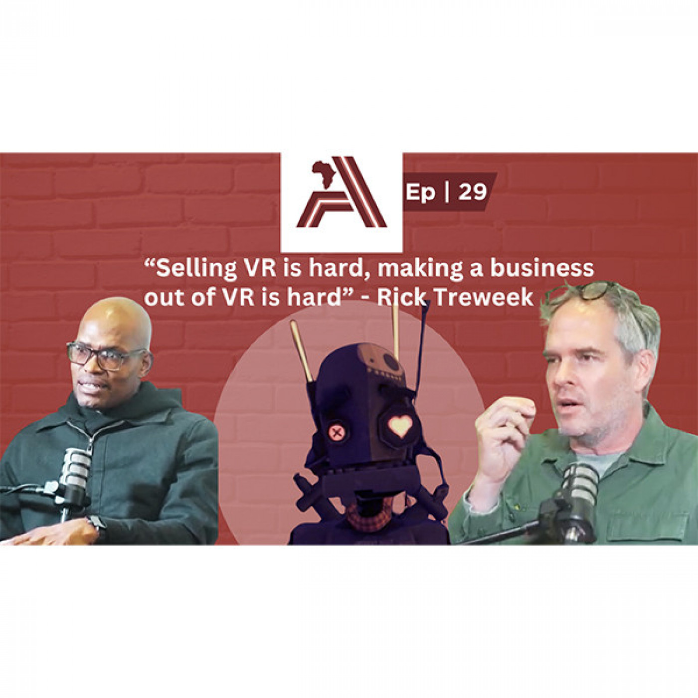 EP 29 | Building the Open Metaverse from Africa– Rick Treweek on Avatars, Worlds & Art