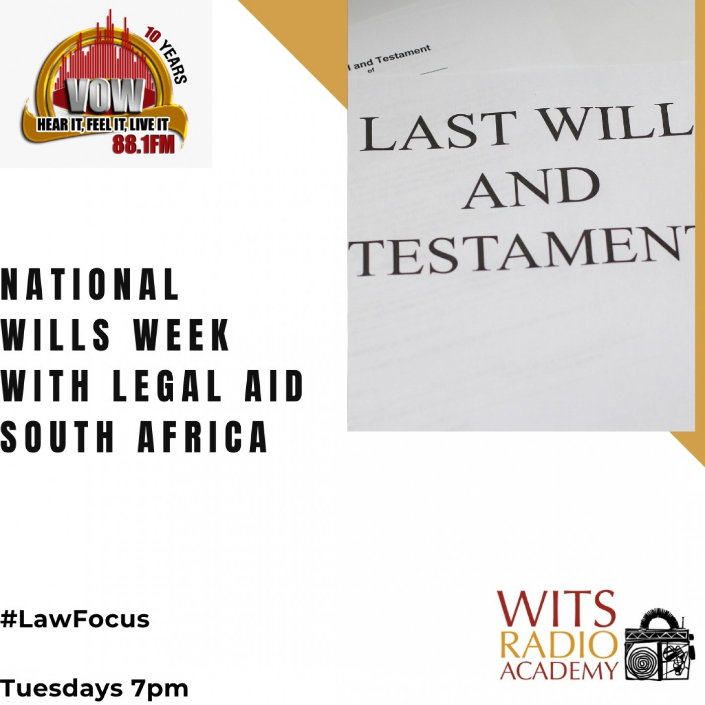 Law Focus - National Wills Week