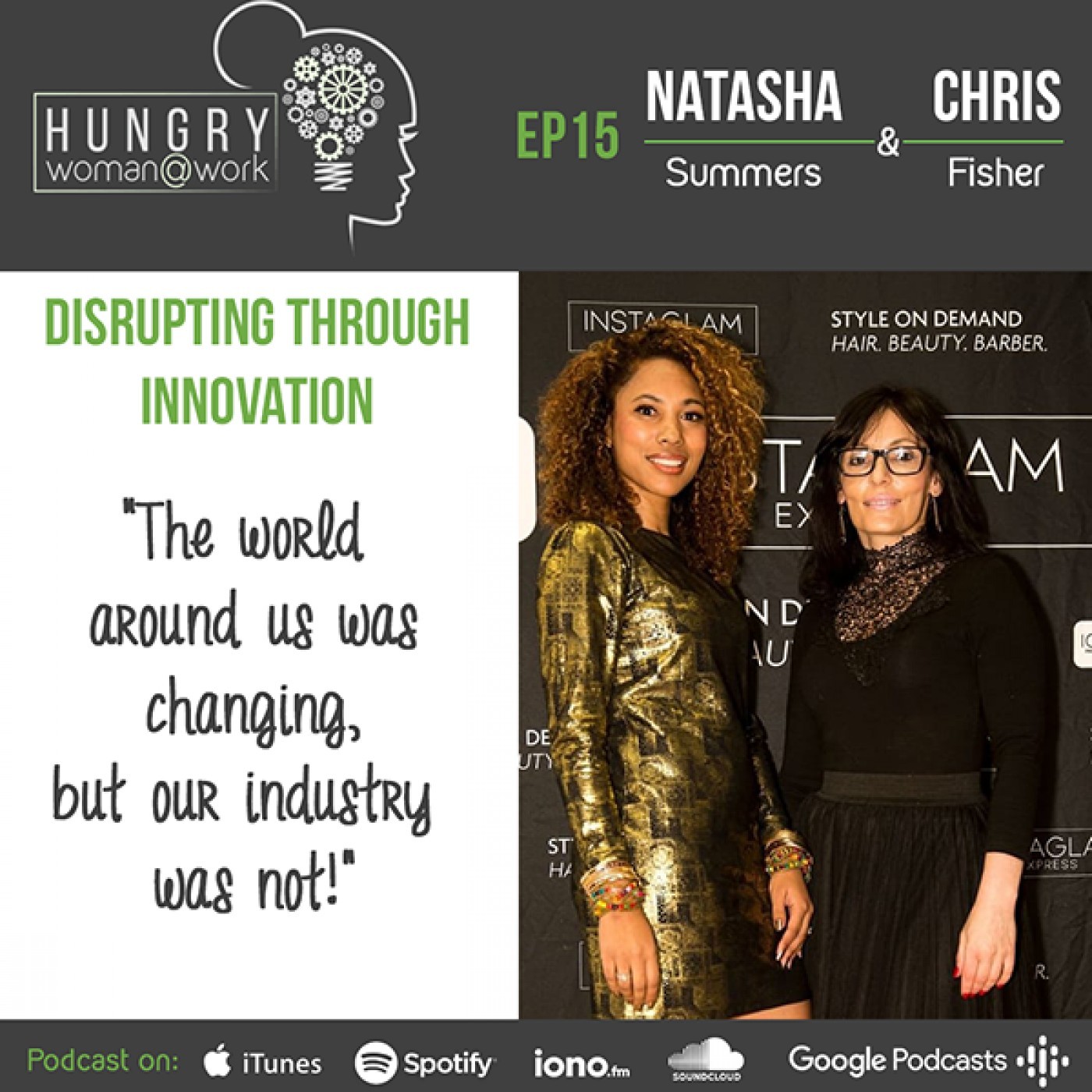 Ep 15: Disrupting through innovation - meet the founders of Instaglam Express