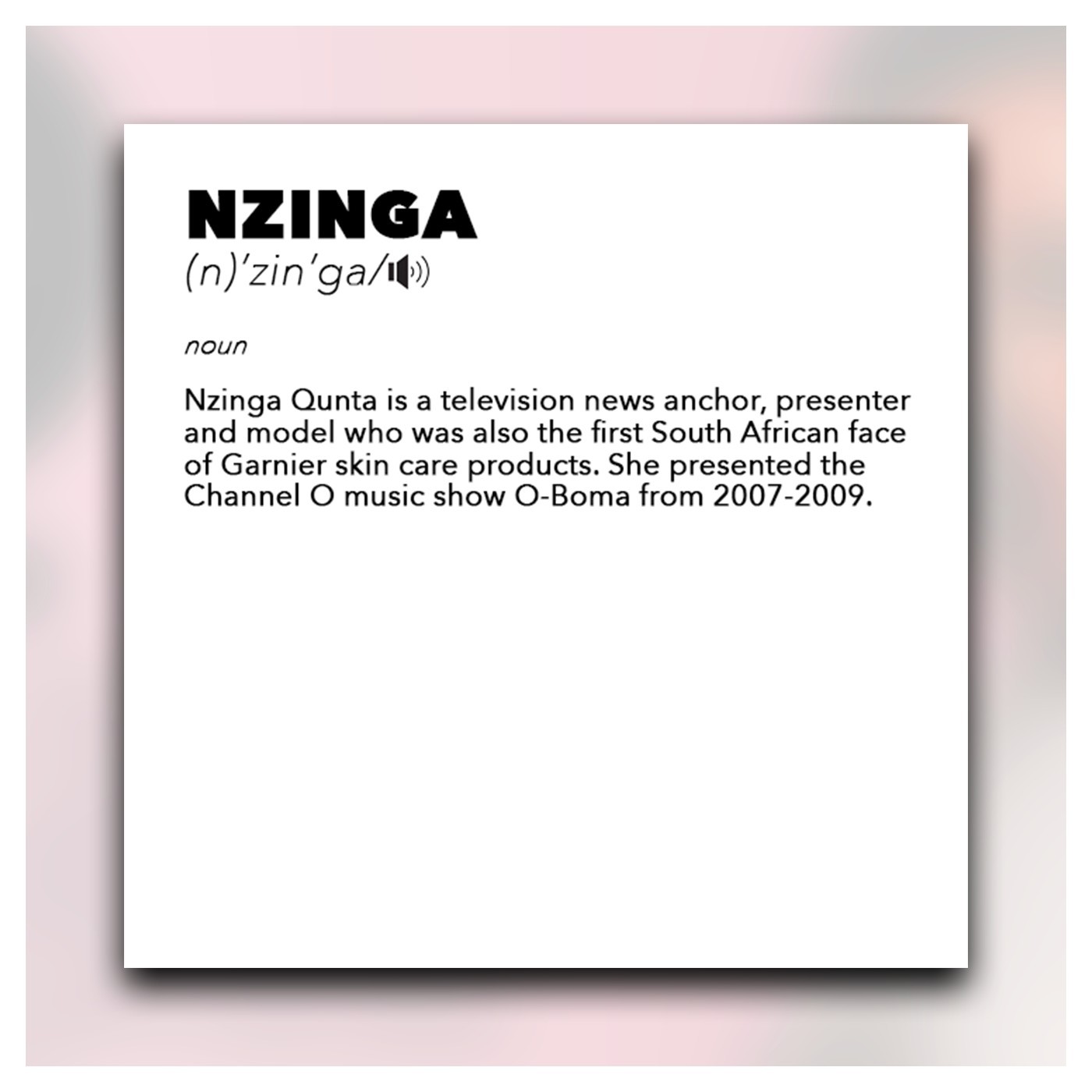 The Matte Project - Nzinga Qunta The Matte Project - Nzinga Qunta